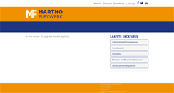 Desktop Screenshot of martho.nl